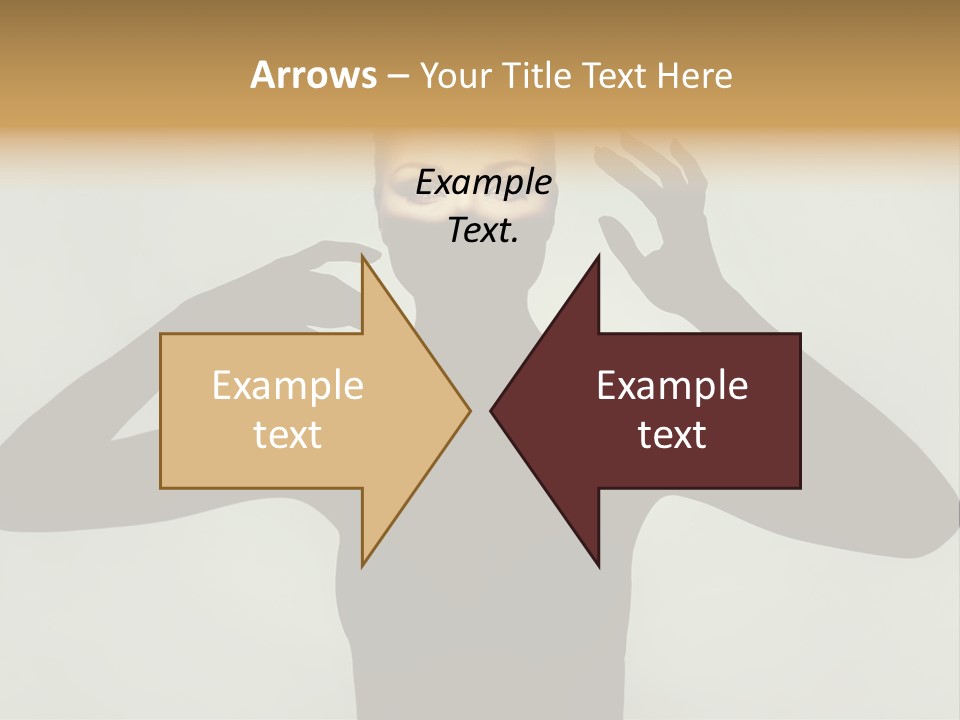 Gorgeous Shape Head PowerPoint Template