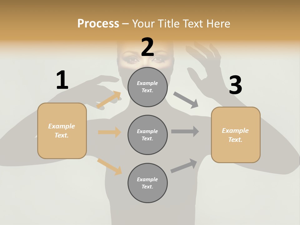 Gorgeous Shape Head PowerPoint Template