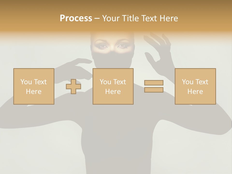 Gorgeous Shape Head PowerPoint Template