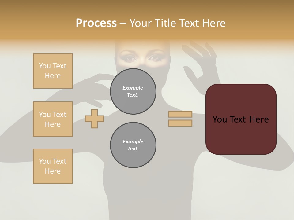 Gorgeous Shape Head PowerPoint Template