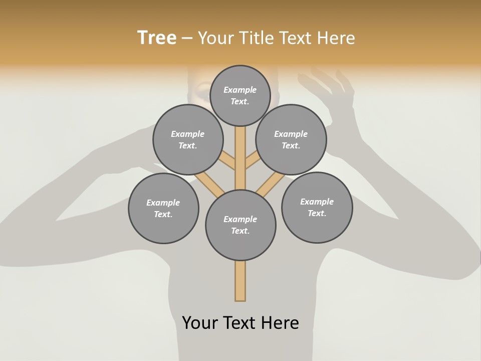 Gorgeous Shape Head PowerPoint Template