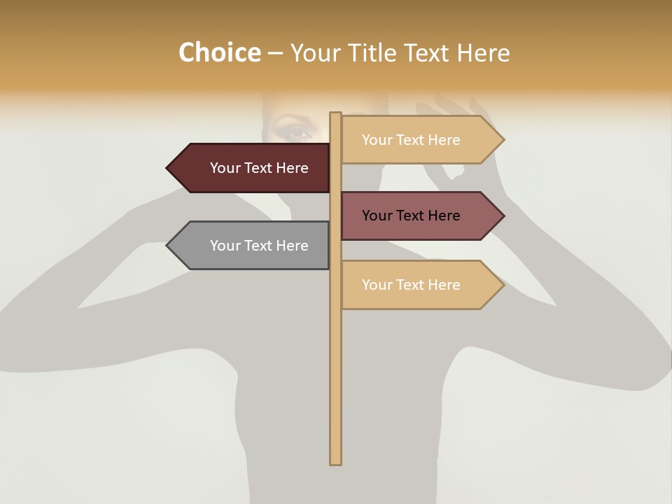 Gorgeous Shape Head PowerPoint Template