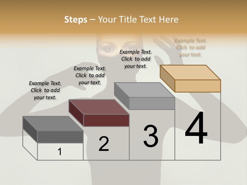 Gorgeous Shape Head PowerPoint Template