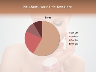 Eyes Cheek Girl PowerPoint Template