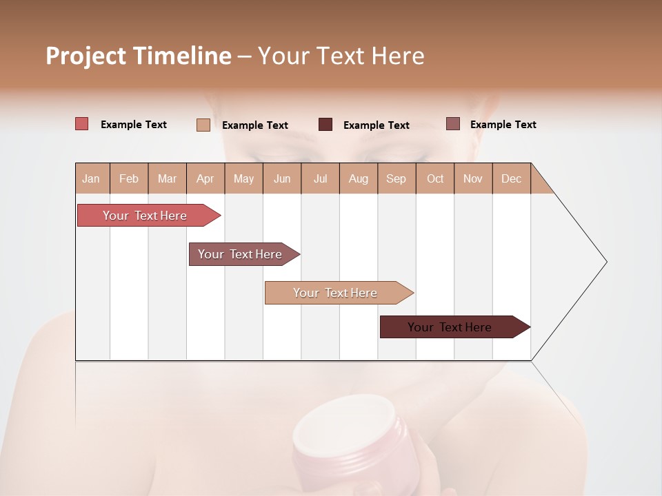 Eyes Cheek Girl PowerPoint Template