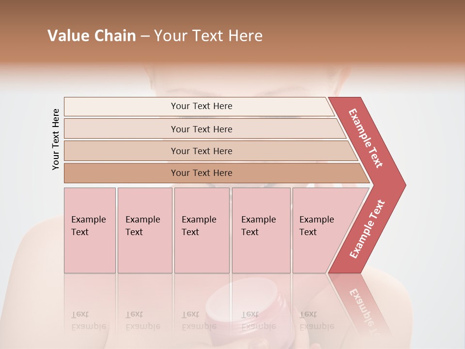 Eyes Cheek Girl PowerPoint Template