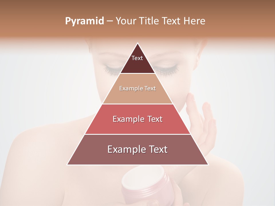 Eyes Cheek Girl PowerPoint Template