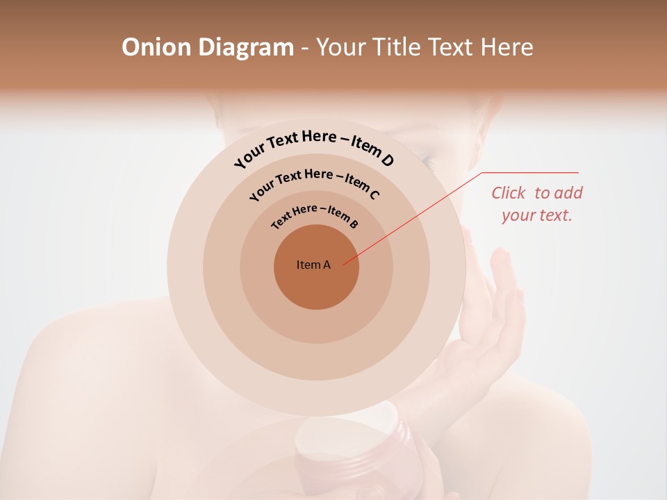 Eyes Cheek Girl PowerPoint Template