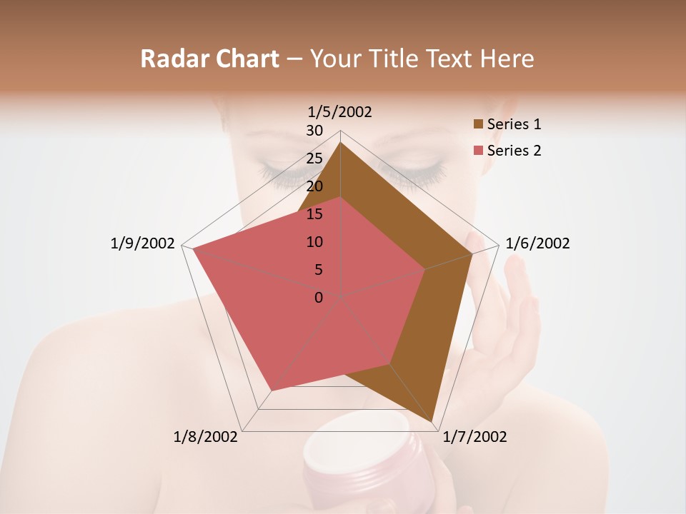 Eyes Cheek Girl PowerPoint Template