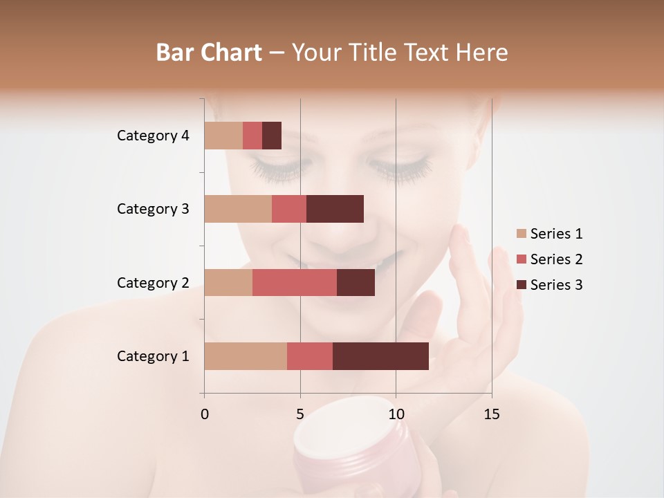 Eyes Cheek Girl PowerPoint Template