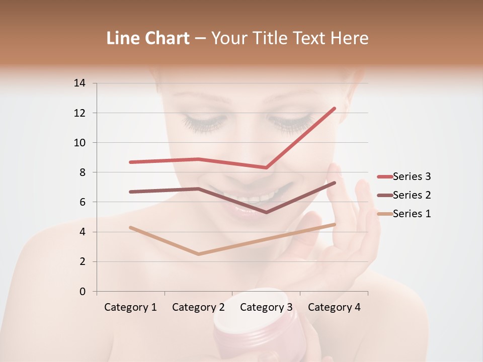 Eyes Cheek Girl PowerPoint Template