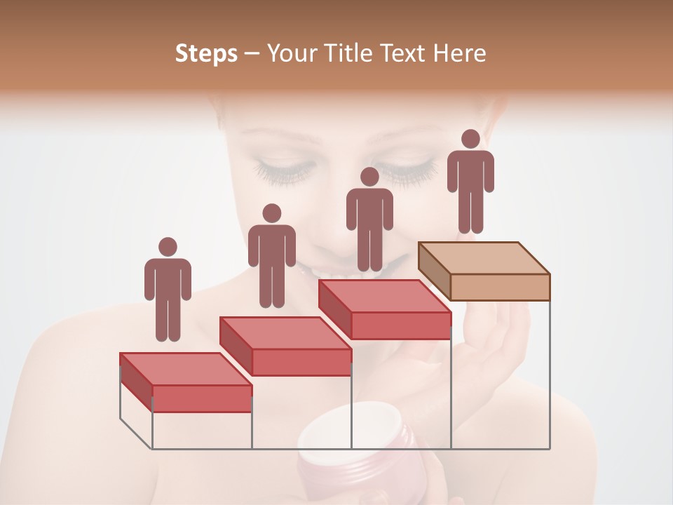 Eyes Cheek Girl PowerPoint Template