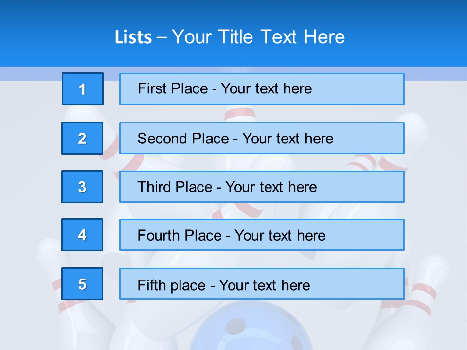 Competition Game Clipping PowerPoint Template