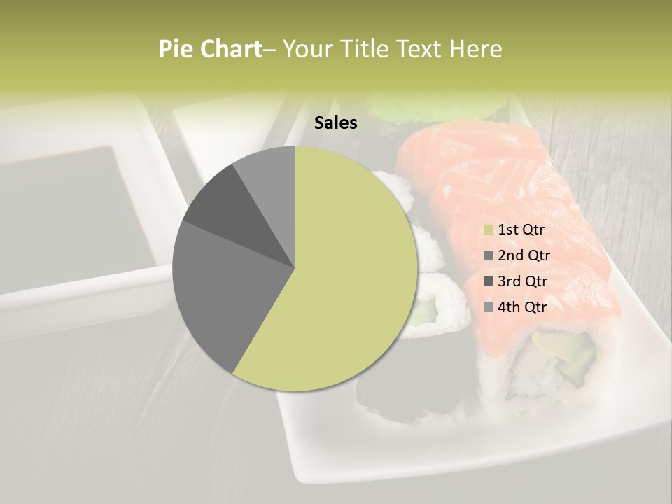 Oriental Wasabi Plate PowerPoint Template