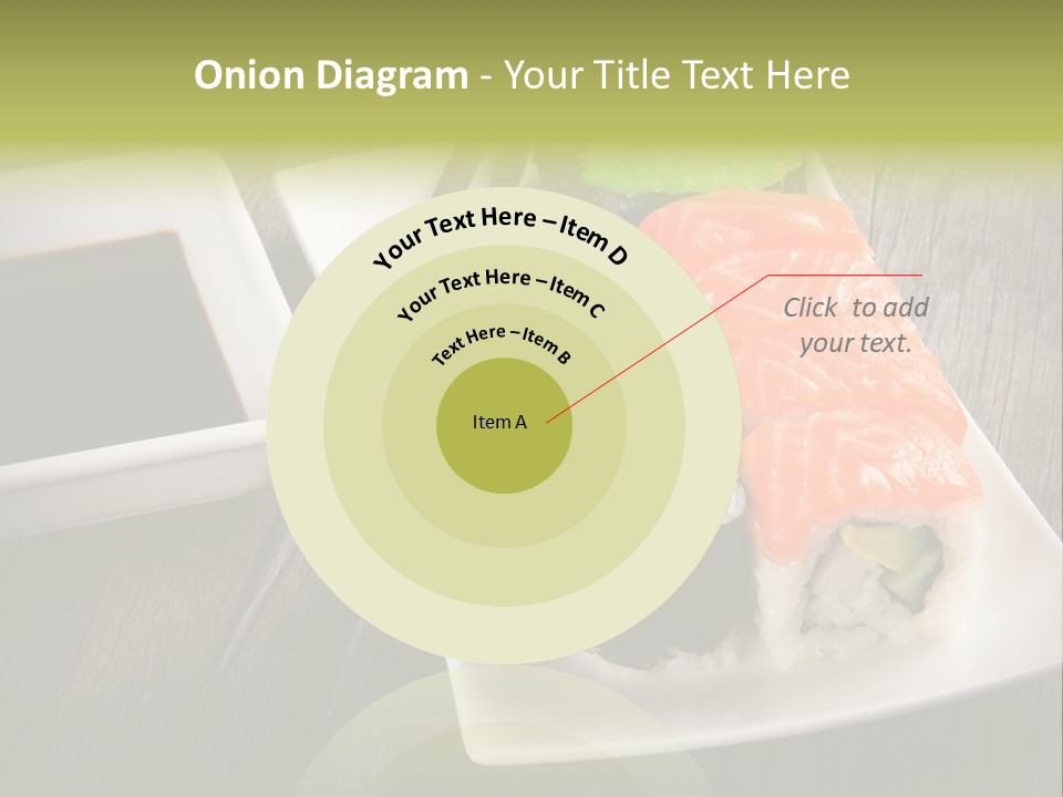 Oriental Wasabi Plate PowerPoint Template