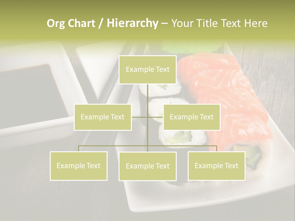 Oriental Wasabi Plate PowerPoint Template