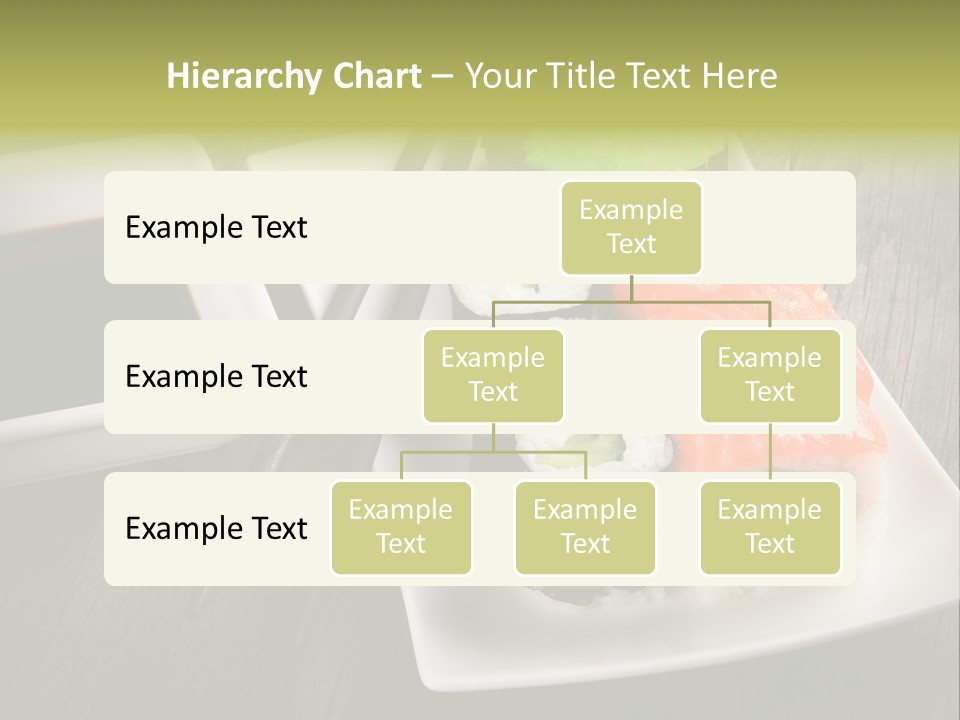 Oriental Wasabi Plate PowerPoint Template