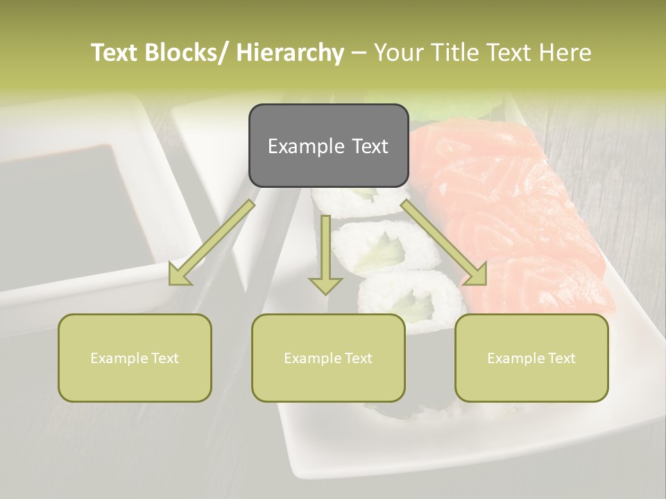 Oriental Wasabi Plate PowerPoint Template
