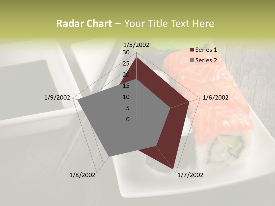 Oriental Wasabi Plate PowerPoint Template