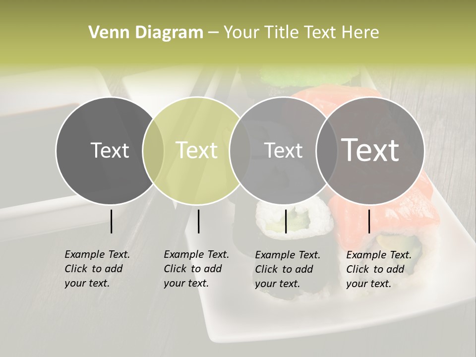 Oriental Wasabi Plate PowerPoint Template