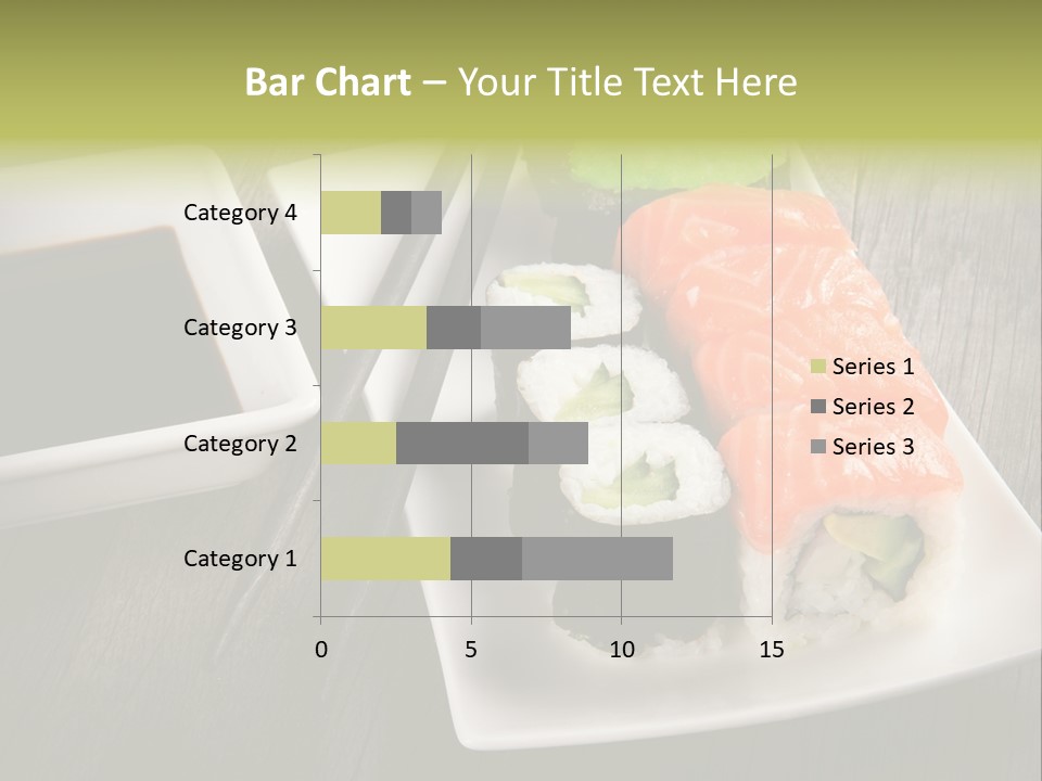 Oriental Wasabi Plate PowerPoint Template