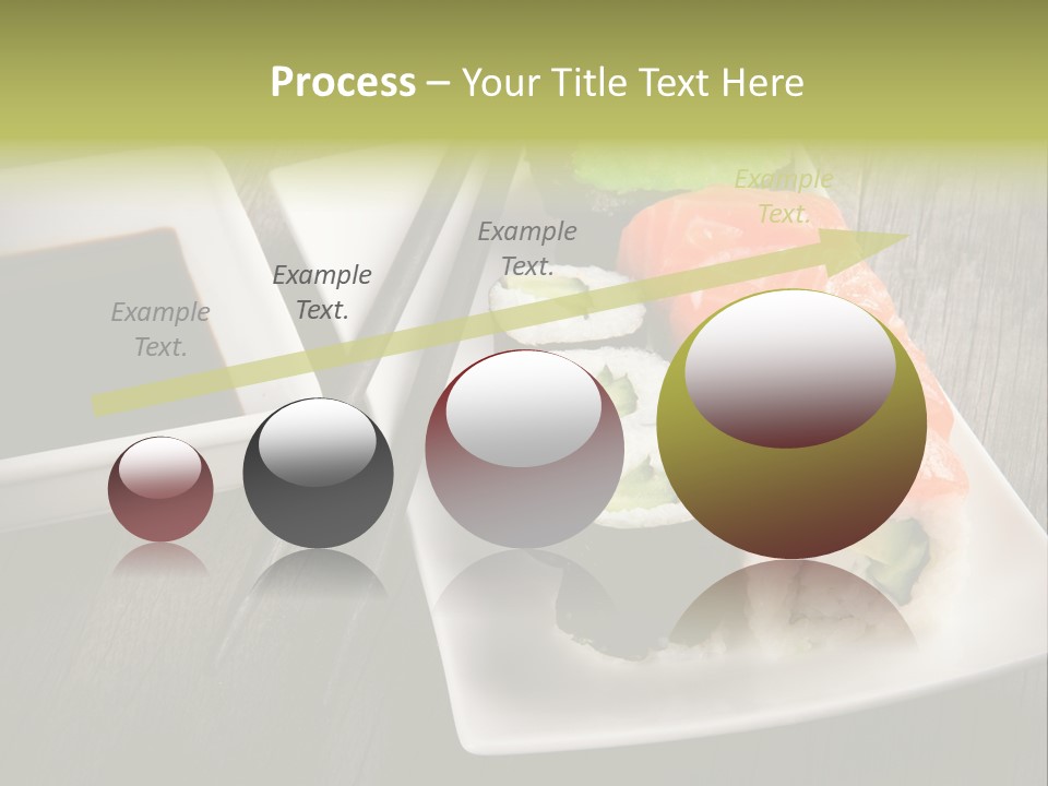 Oriental Wasabi Plate PowerPoint Template