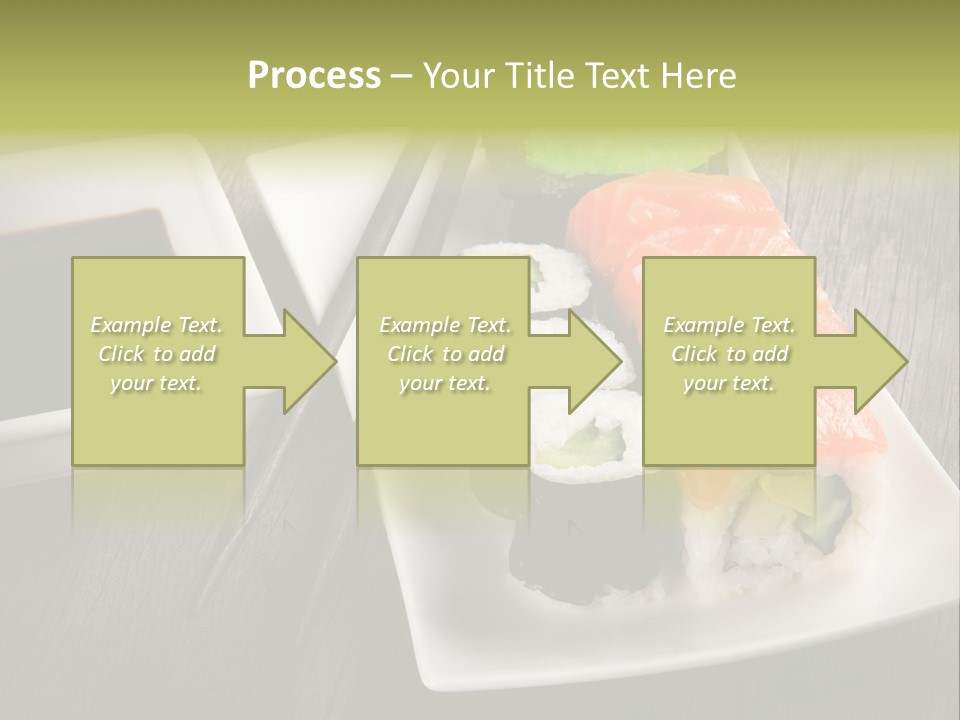 Oriental Wasabi Plate PowerPoint Template