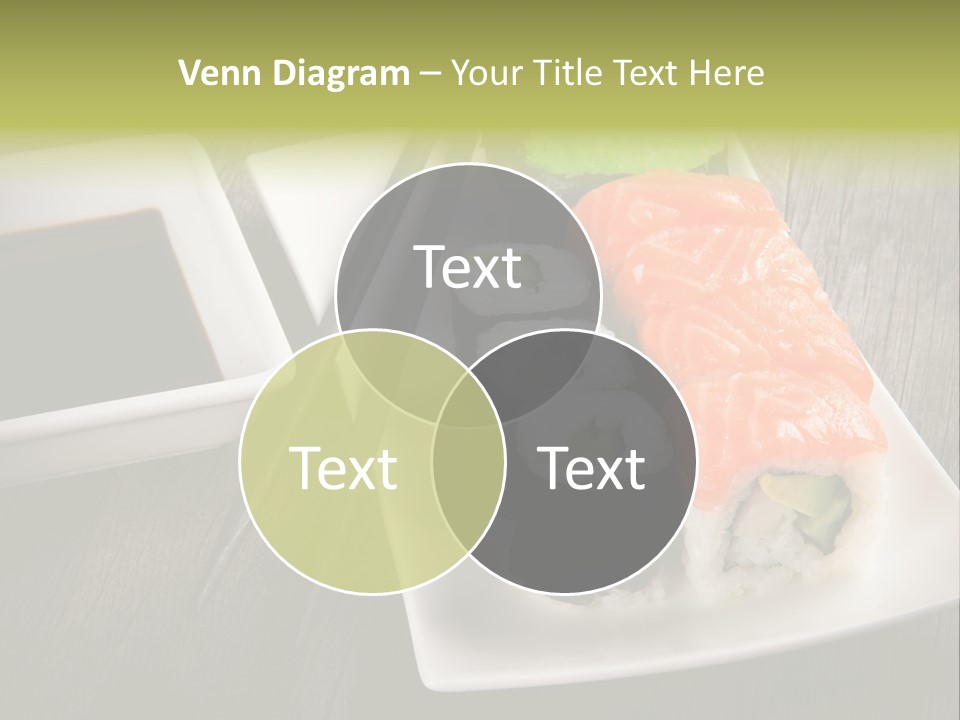 Oriental Wasabi Plate PowerPoint Template