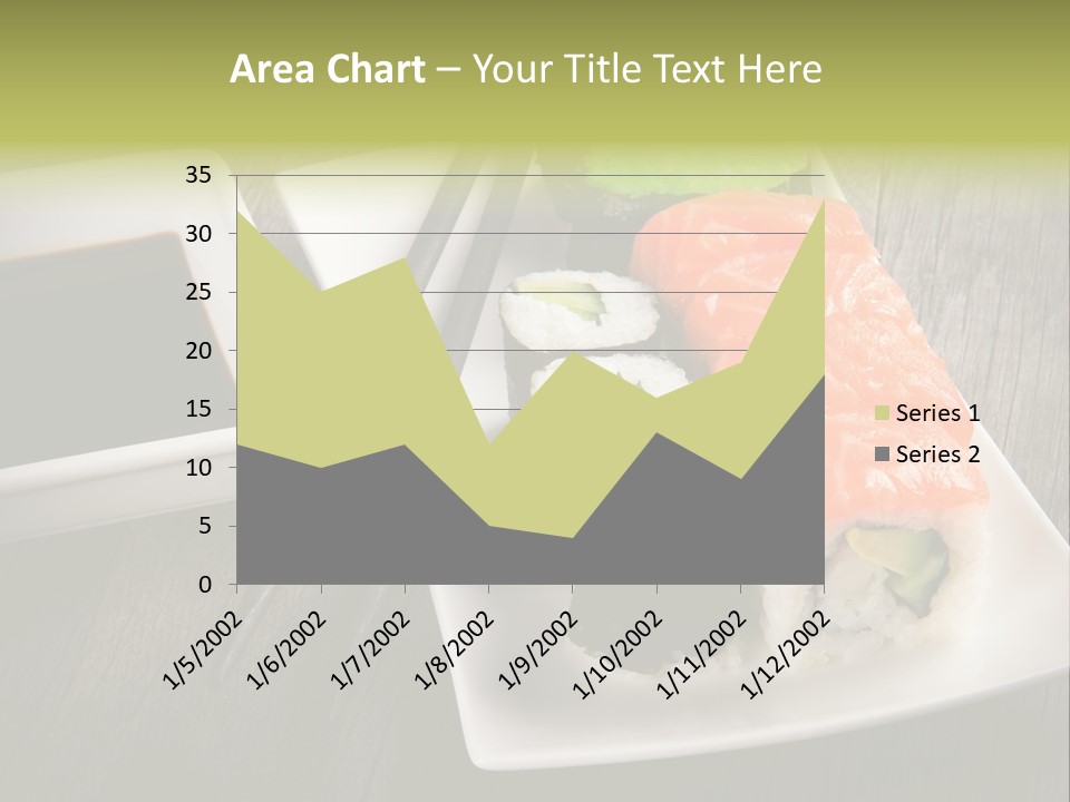 Oriental Wasabi Plate PowerPoint Template