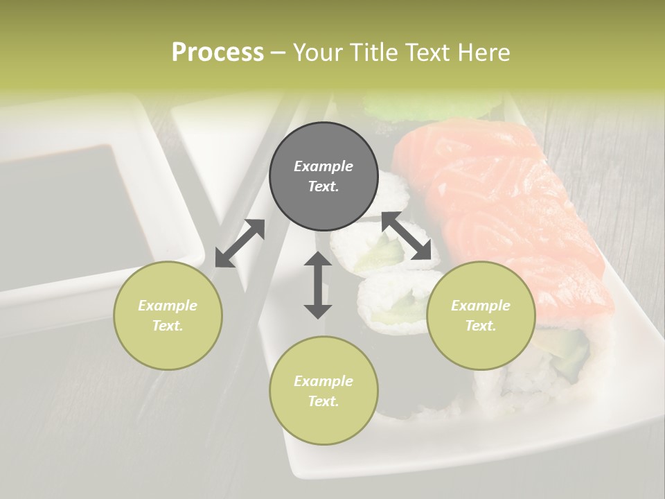 Oriental Wasabi Plate PowerPoint Template