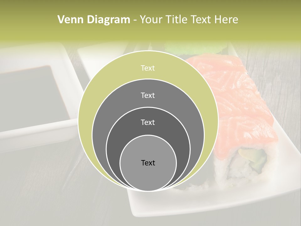 Oriental Wasabi Plate PowerPoint Template