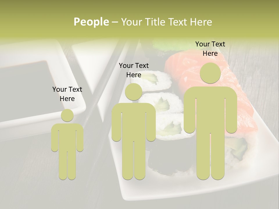 Oriental Wasabi Plate PowerPoint Template