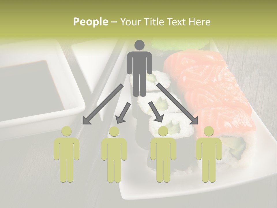 Oriental Wasabi Plate PowerPoint Template