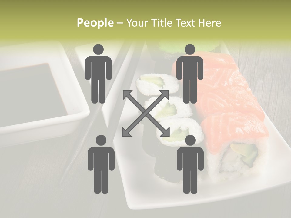 Oriental Wasabi Plate PowerPoint Template