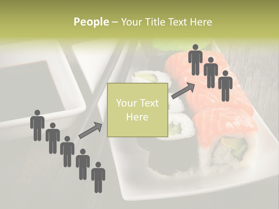 Oriental Wasabi Plate PowerPoint Template