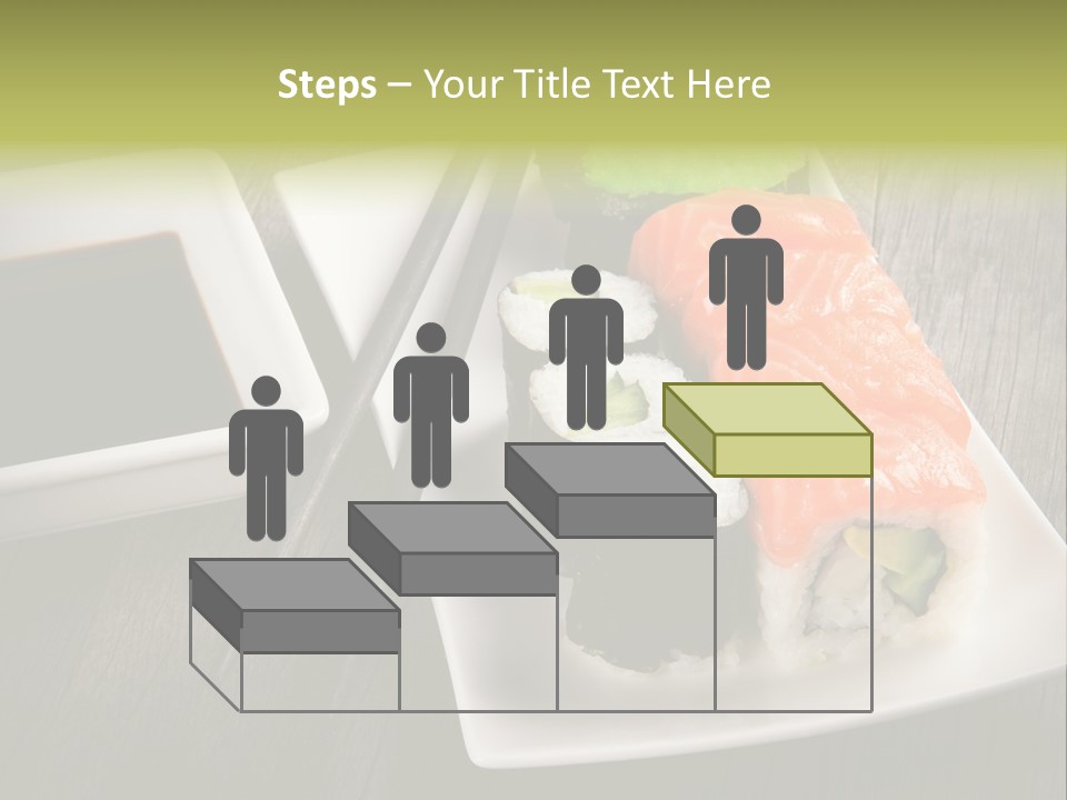 Oriental Wasabi Plate PowerPoint Template