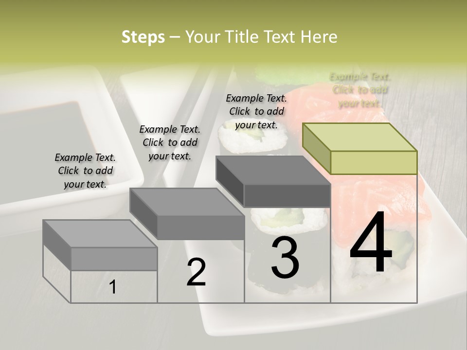 Oriental Wasabi Plate PowerPoint Template