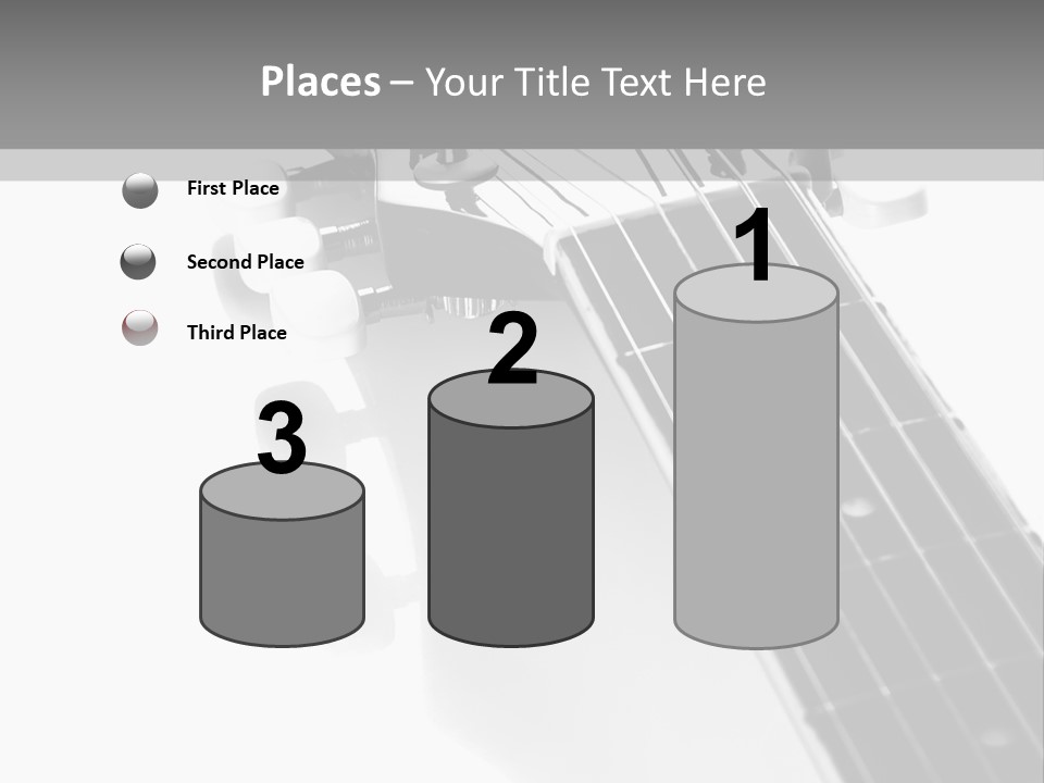 Black Fashion Equipment PowerPoint Template
