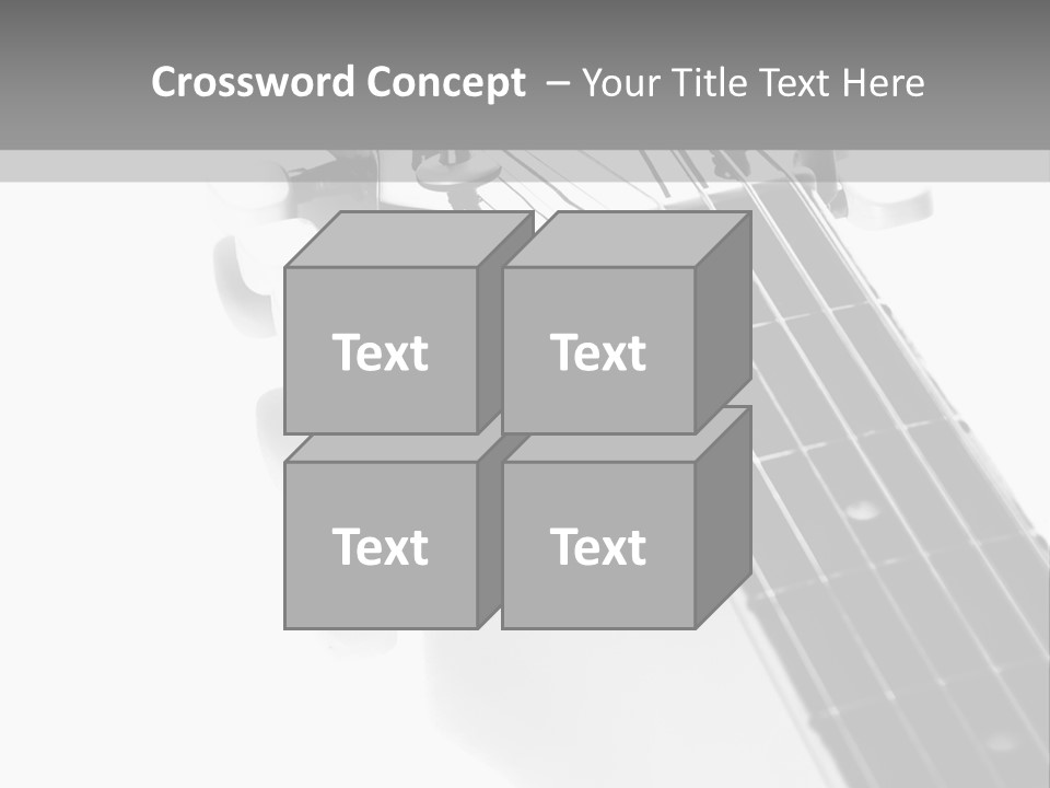 Black Fashion Equipment PowerPoint Template