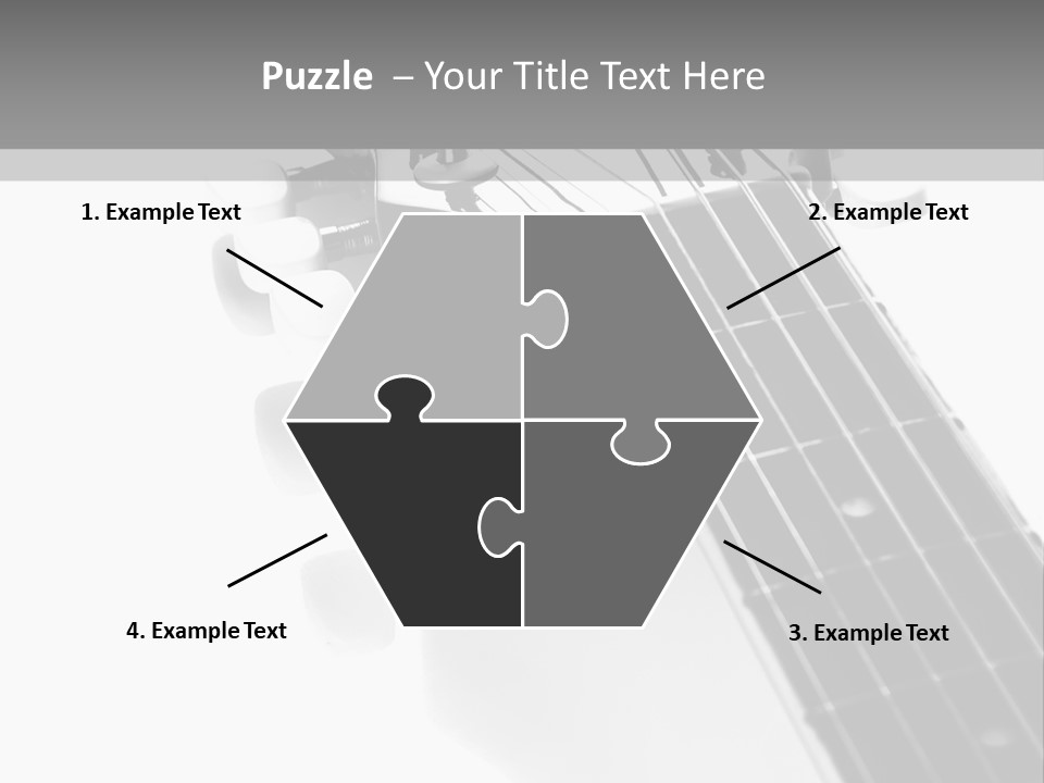 Black Fashion Equipment PowerPoint Template