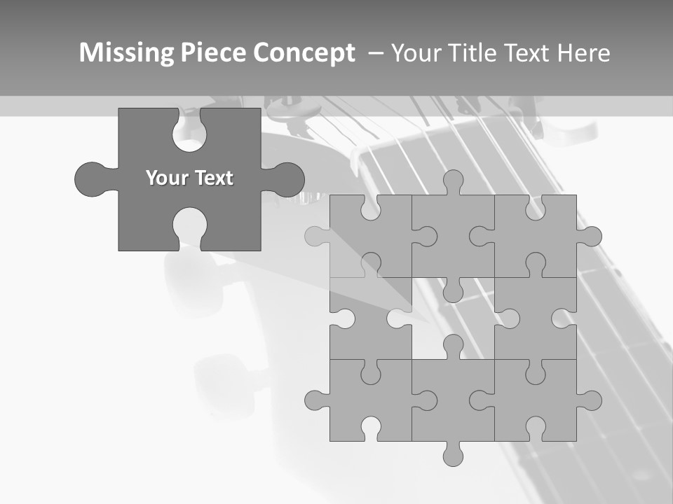 Black Fashion Equipment PowerPoint Template