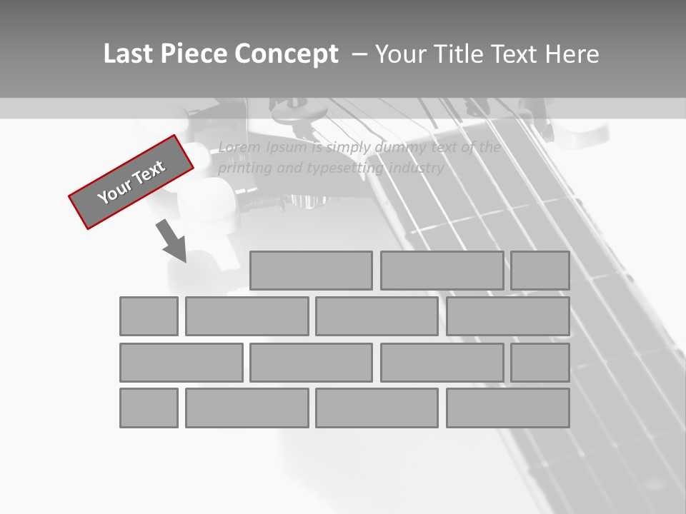 Black Fashion Equipment PowerPoint Template