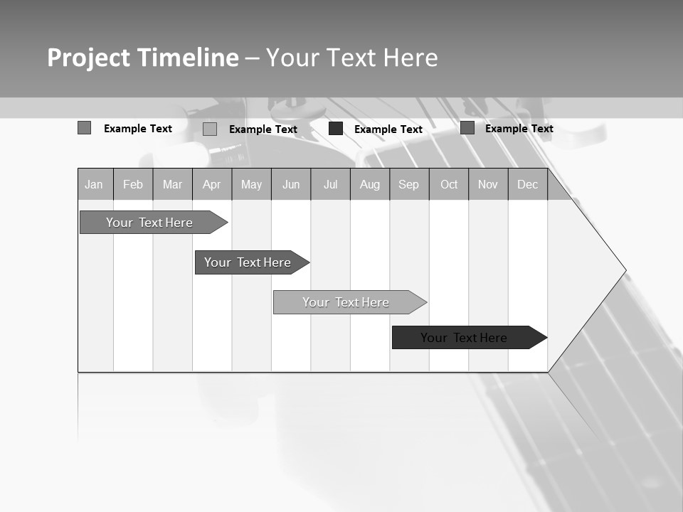 Black Fashion Equipment PowerPoint Template