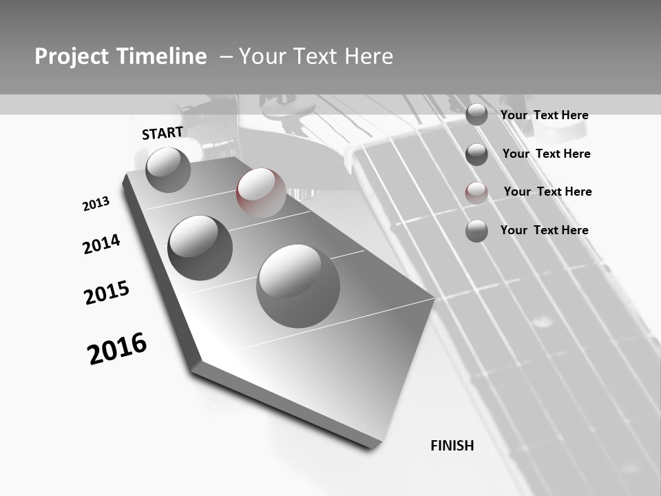 Black Fashion Equipment PowerPoint Template