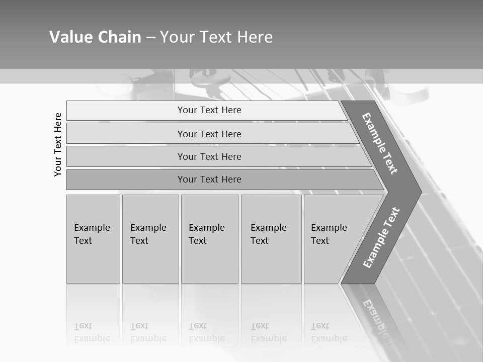 Black Fashion Equipment PowerPoint Template