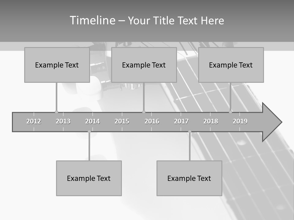Black Fashion Equipment PowerPoint Template