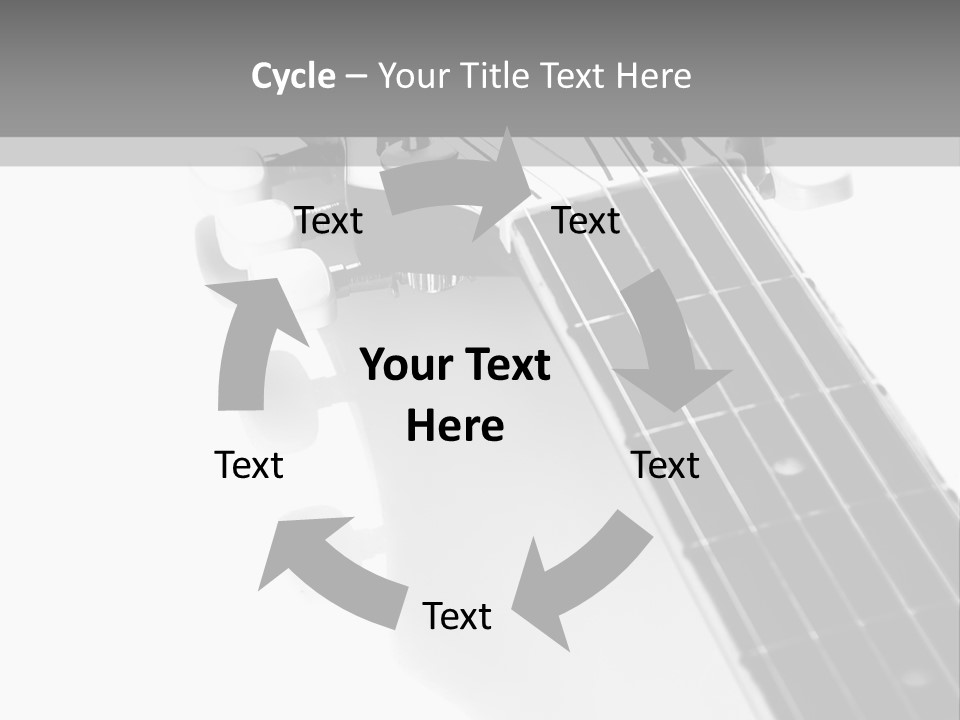 Black Fashion Equipment PowerPoint Template