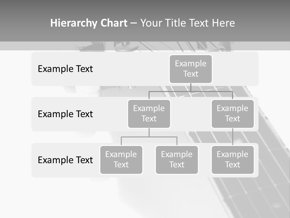 Black Fashion Equipment PowerPoint Template