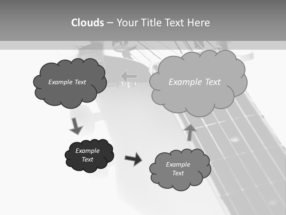Black Fashion Equipment PowerPoint Template