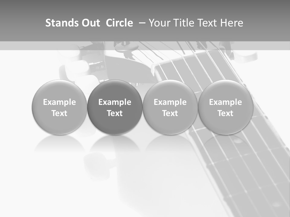 Black Fashion Equipment PowerPoint Template